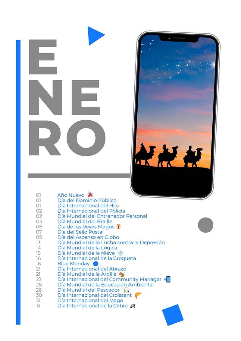 Calendario Community Manager 2023
