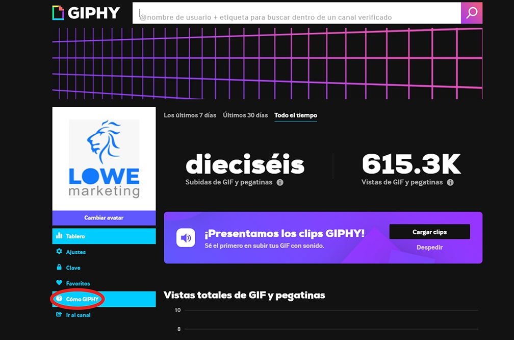 GIPHY Cómo tener tus propios gifs en Instagram y Tiktok