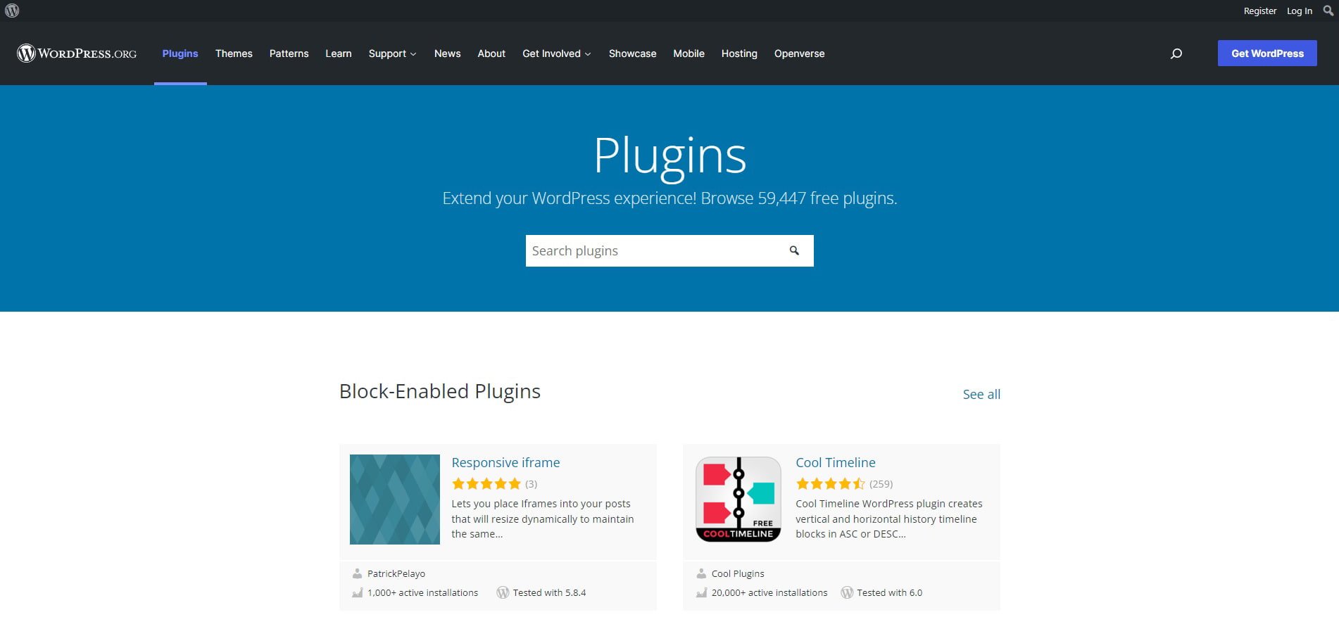 instala tu primer plugin en wordpress